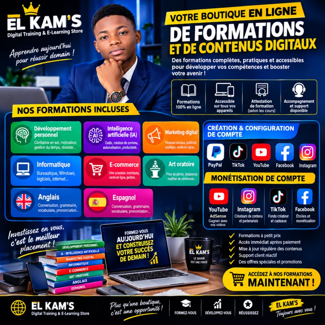 Service Image Guide D'apprentissage digital