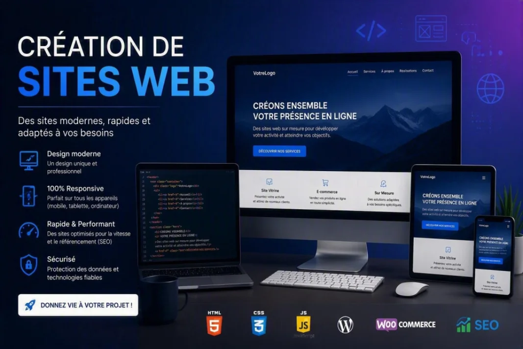 Service Image Création de sites web
